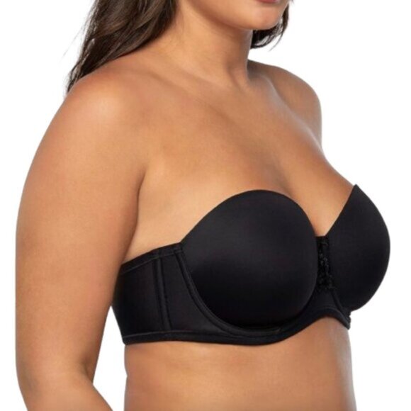 Black Vanity Fair Bra Size 36D - Picture 1 of 8
